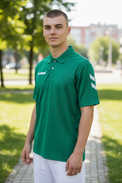 Koszulka męska z kołnierzykiem  M