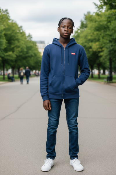 Bluza dziecięca z kapturem 176 cm