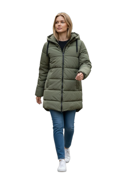 Kurtka damska z kapturem S