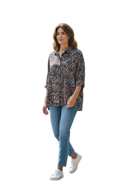 Bluzka w kwiatki MAVI JEANS  